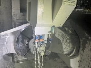 Custom CNC machined PPS parts (Ryton) with high-precision surface finish.