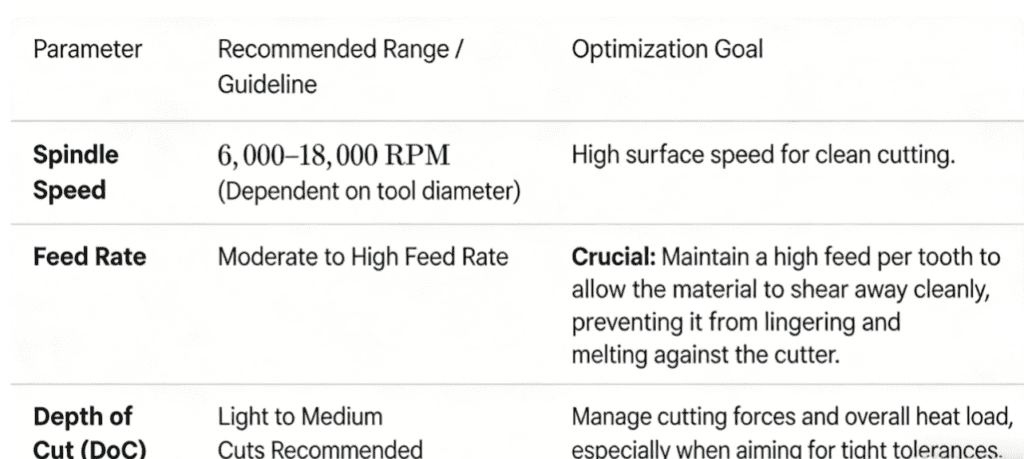 Close-up of machined PPS plastic components showing complex geometry and tight tolerances.