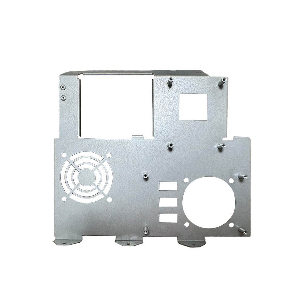 Array of precision laser cut parts for automotive, electronics, and medical applications