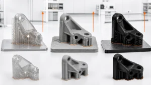 3D printing build orientation supports strength and accuracy